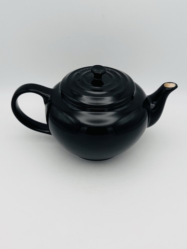 Creuset teekanne schwarz - le,