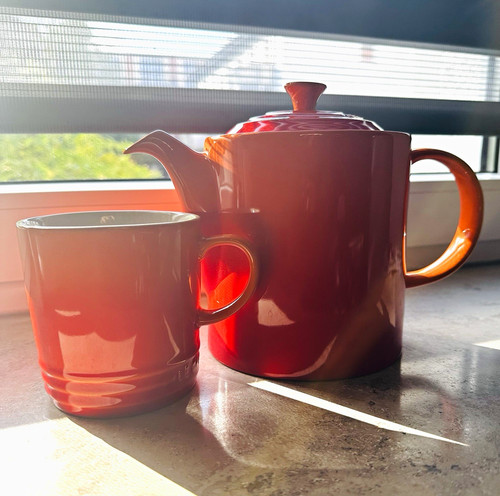 Creuset teekanne mit - creuset,