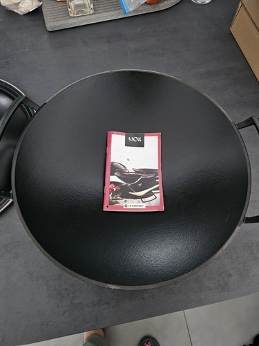 Creuset gusseisen wok 36 - le,