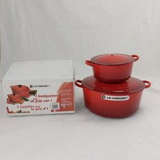 Le Creuset 2er Set Gusseisen