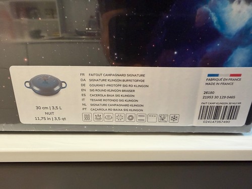 Creuset star trek klingonen - star,