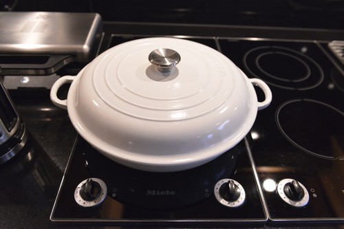Creuset bräter topf - ⚪️, le