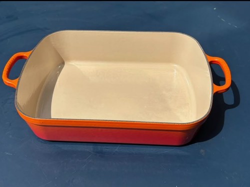 Creuset volcanic orange - le,