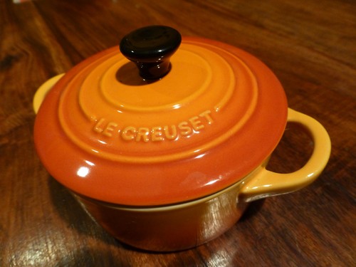Creuset mini cocotte cm - le,