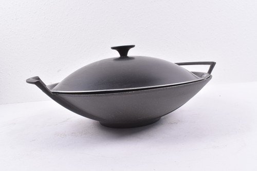 Creuset wok mit deckel - mit,